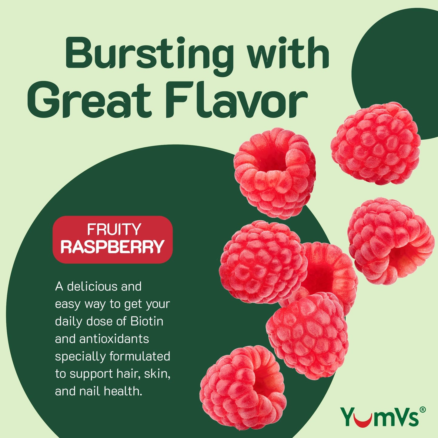 YumVs Gominolas Adolescentes Sabor Frambuesa