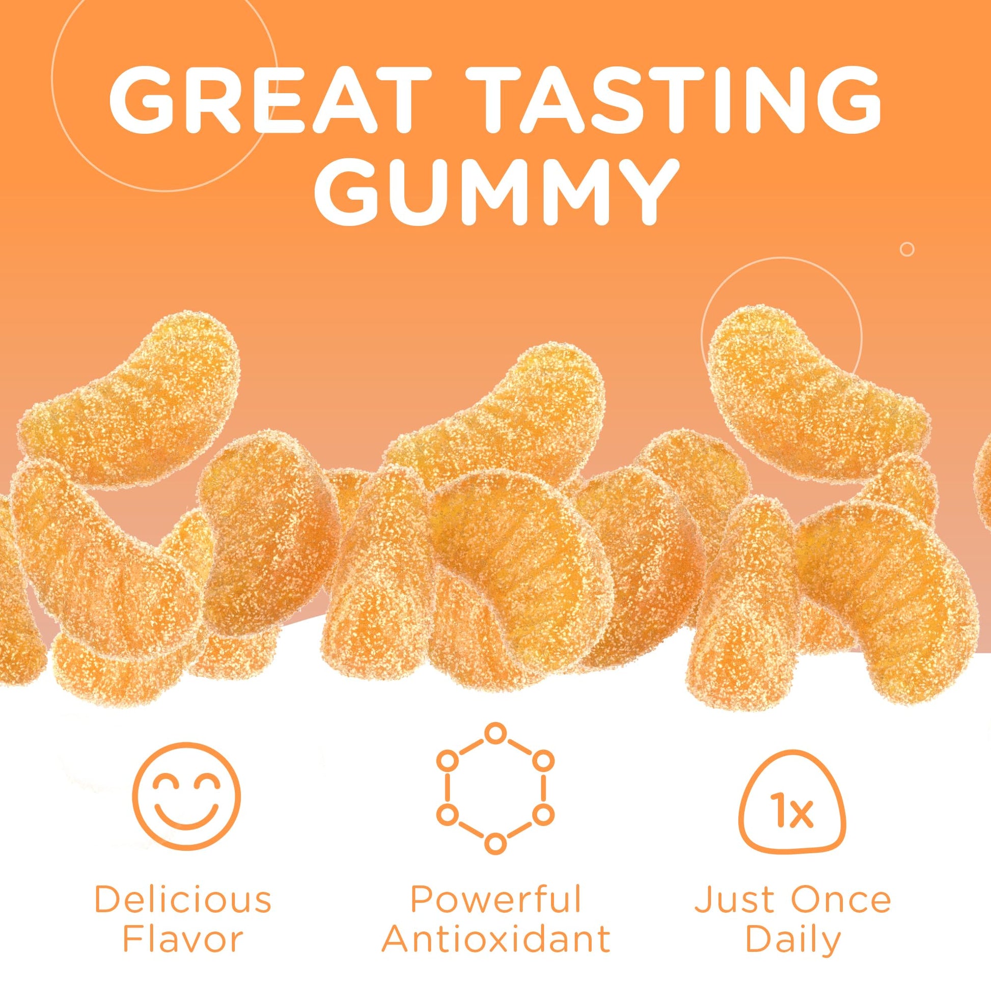 Gomitas masticables vitamina c Zahler para apoyo inmunológico