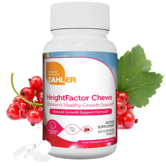 Zahler HeightFactor Chews - Suplemento de crecimiento