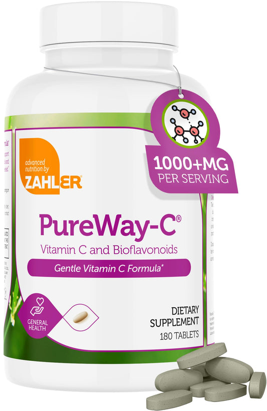 Zahler vitamina c 1000 mg botella 180 tabletas