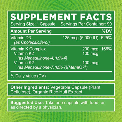 Zentastic suplemento para soporte cardiovascular y óseo vitamina K D B
