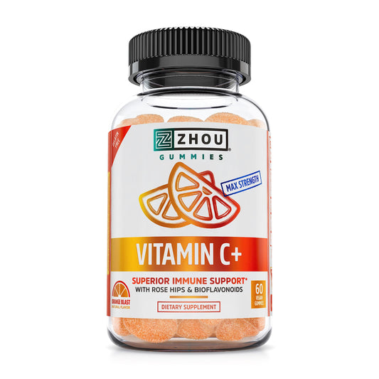 Zhou Nutrition gomitas vitamina c+ 60 tabletas sabor naranja