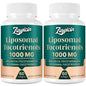 Zingicin Vitamina E tocotrienoles liposomal 120 cápsulas blandas