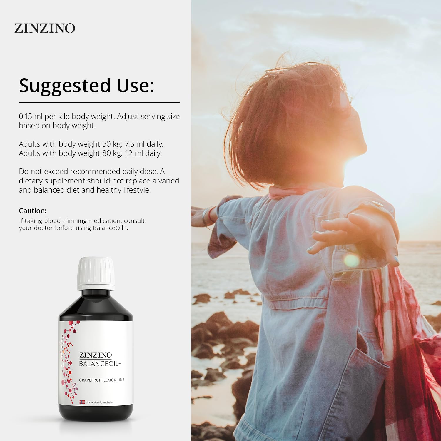 Zinzino BalanceOil+ apoyando el sistema inmunológico.