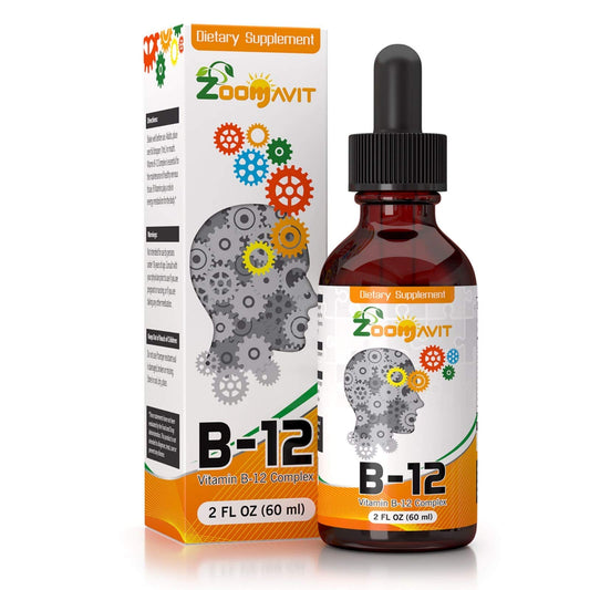 Zoomavit gotas líquidas complejo vitamina B 2 onzas frasco