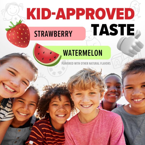 Gomitas para niños en frasco