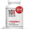 10X Health suplemento Vitamina C 120 cápsulas paquete frontal