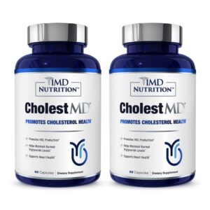 1MD Nutrition CholestMD extracto hoja de olivo y ajo