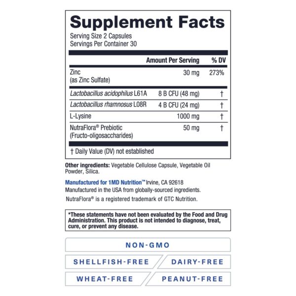 Version 1.0.0 1MD Nutrition ImmunityMD paquete frontal