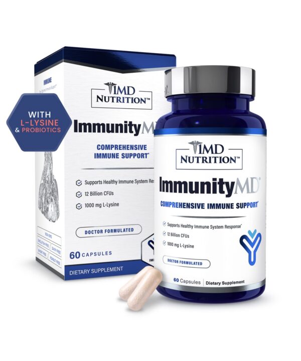 Version 1.0.0 1MD Nutrition ImmunityMD probiótico inmunidad 60 cápsulas