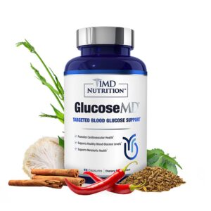 1MD Nutrition suplemento cápsulas extracto canela berberina cromo