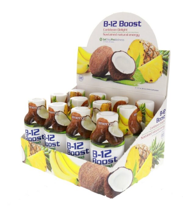 Caja exterior 1st Step B-12 Boost 12 botellas 2oz