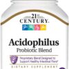21st Century ácido láctico acidophilus alta potencia envase