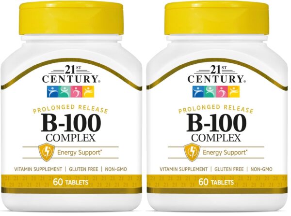 Frente de las vitaminas B100 de liberación prolongada