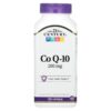 Frasco 21st Century Co Q10 200 mg 120 cápsulas