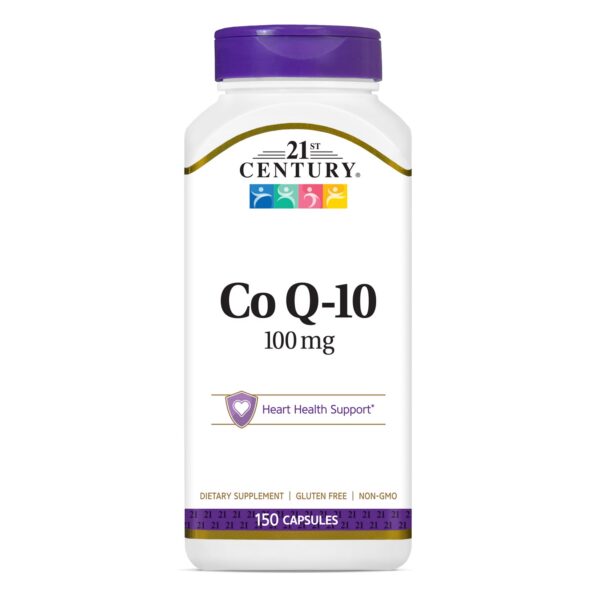 Frente del frasco CoQ10 100 mg