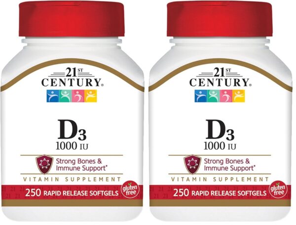 Cápsulas blandas D3 frente