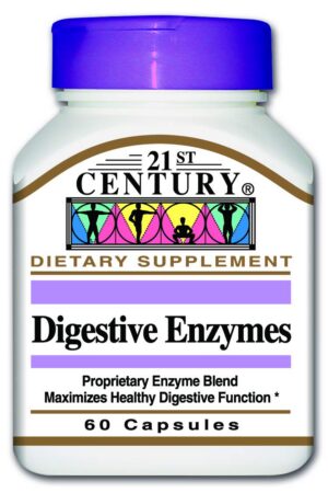 Cápsulas Digestive Enzymes frente