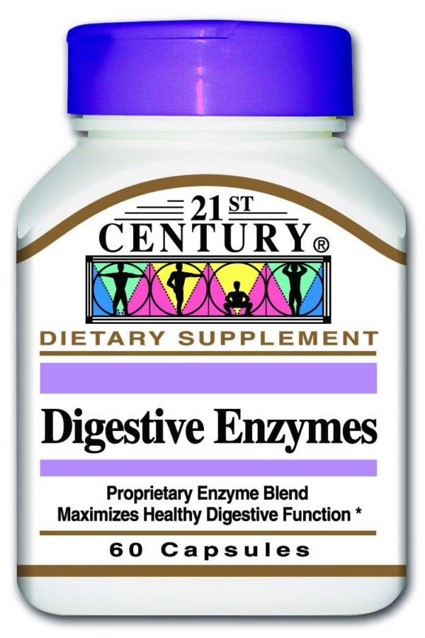 Cápsulas Digestive Enzymes frente