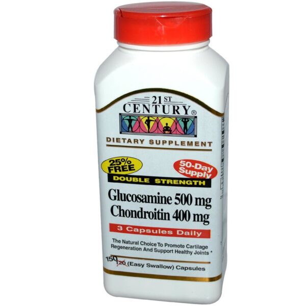21st-Century-Glucosamina-Condroitina-doble-fuerza-capsulas