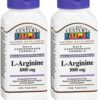 Frente del envase L-Arginina 1000 mg