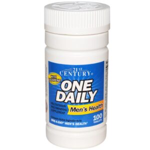 21st century multivitamínico salud para hombre 100 tabletas