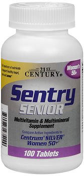 Version 1.0.0 Tabletas multivitamínicas 50+ de 21st Century Sentry