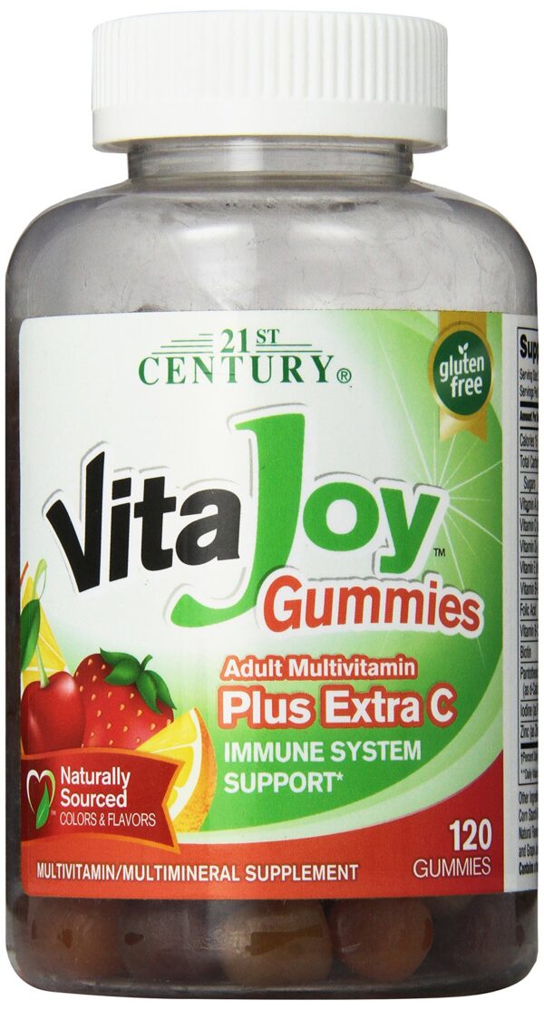 Version 1.0.0 21st Century Vitajoy multivitaminas gomitas caja frontal
