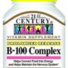 Vitamina B-100 Complejo 21st Century botella 60 tabletas