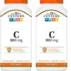 21st Century vitamina C 1000 mg paquete tabletas