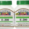 21st Century vitamina e 200 ui pack de 3 frascos