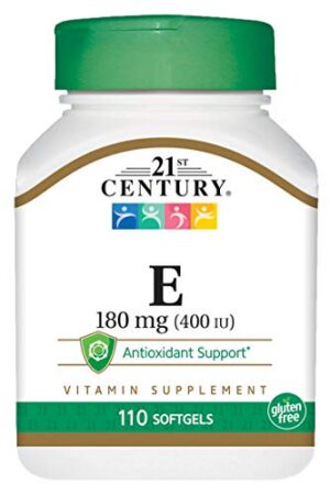 21st Century vitamina e 400 iu cápsulas blandas paquete 3