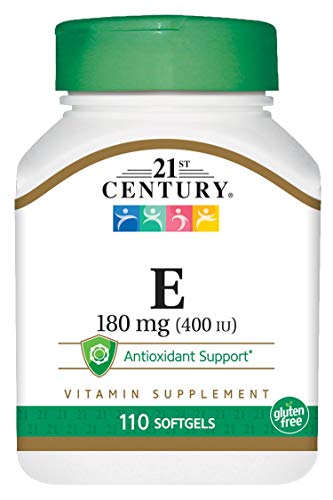 21st Century vitamina e 400 iu cápsulas blandas paquete 3