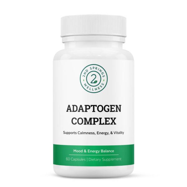 Version 1.0.0 2nd Springs Adaptogen Complex suplemento para energía y calma