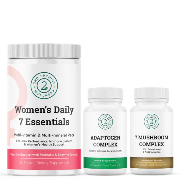 Paquete de Armonía de la Salud 2nd Springs con hongos y adaptógenos