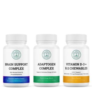 Version 1.0.0 Frente del frasco Brain Support Complex de 2nd Springs