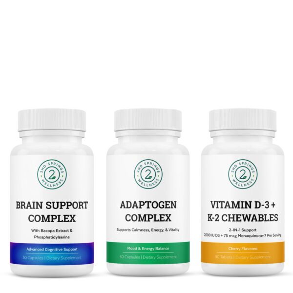 Frente del frasco Brain Support Complex de 2nd Springs