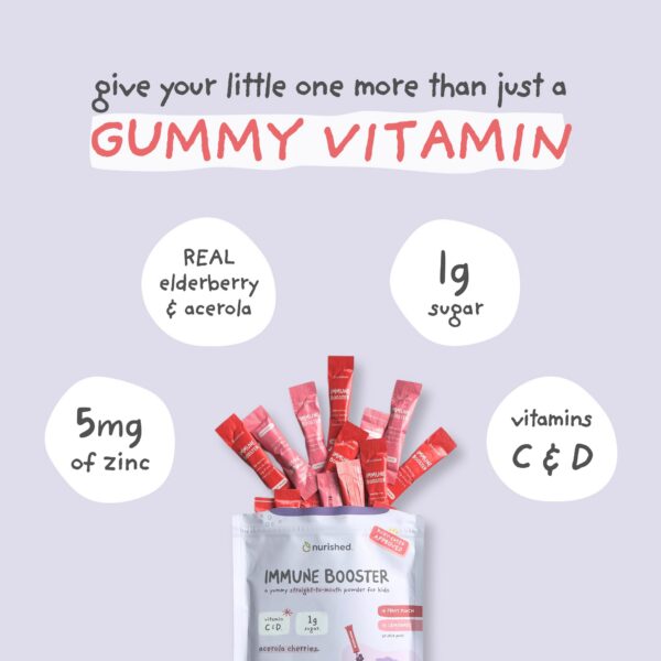 30 porciones de polvo inmunológico sabor limonada y ponche