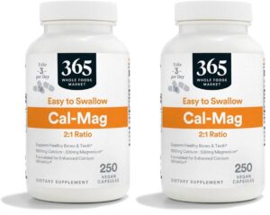 Version 1.0.0 Frente del envase 365 Calcio Magnesio