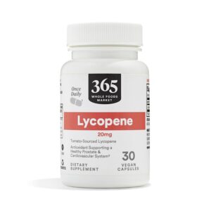 Frente del envase Licopeno 20 mg 30 cápsulas