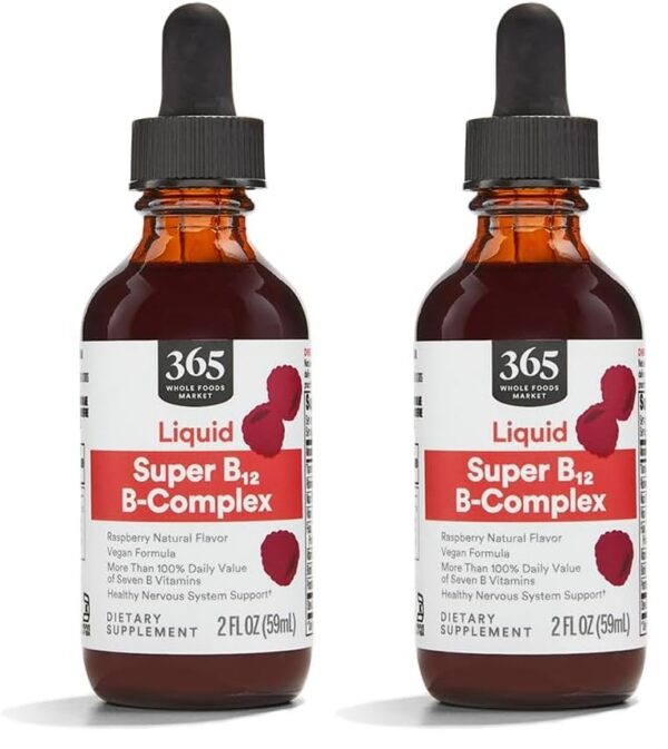 Frasco de vitamina B Gly de 365 by Whole Foods Market