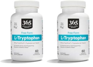 365 by Whole Foods Market L-Triptófano 60 cápsulas paquete