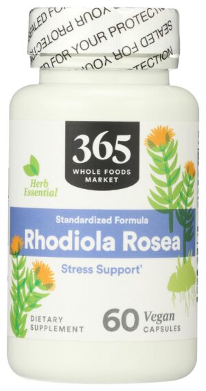 Version 1.0.0 365 Whole Foods Market Rhodiola suplemento 60 cápsulas