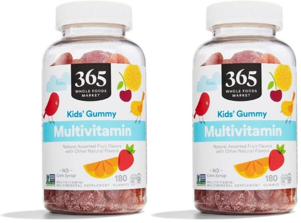 Gomitas infantiles en envase