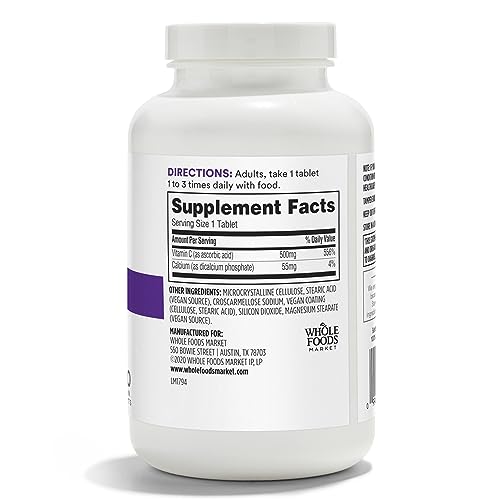 365 Whole Foods suplemento vitamina c antioxidante