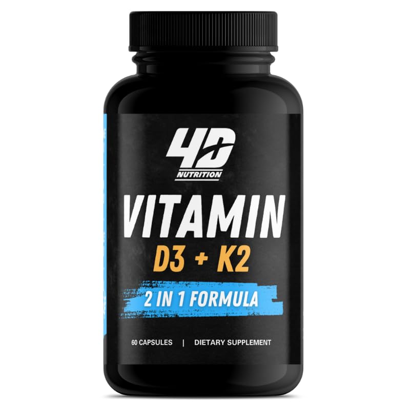 4D NUTRITION D3 + K2, 5000 IU