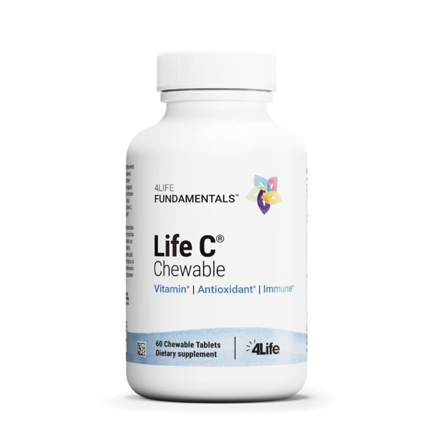 4Life Life C vitamina c sabor cítrico 60 tabletas masticables