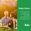 4Life Super Detox botellas de suplemento dietético 60 cápsulas