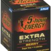 5-Hour Energy fuerza extra botella sabor baya suplemento energético