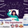 60 cápsulas para apoyo al sueño fórmula Herbal Nutrition